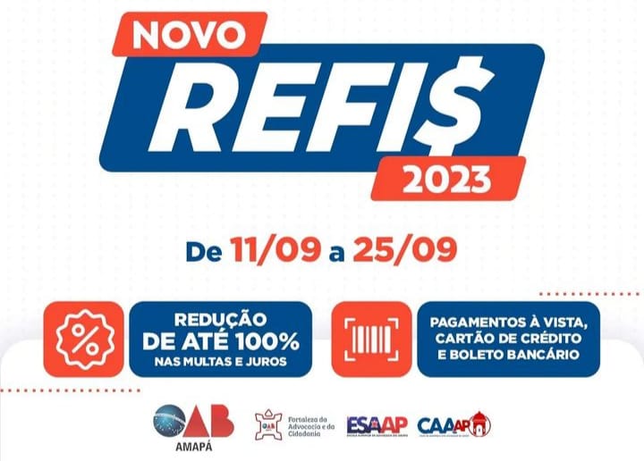 OAB-AP lança o REFIS 2023 para regularização de débitos